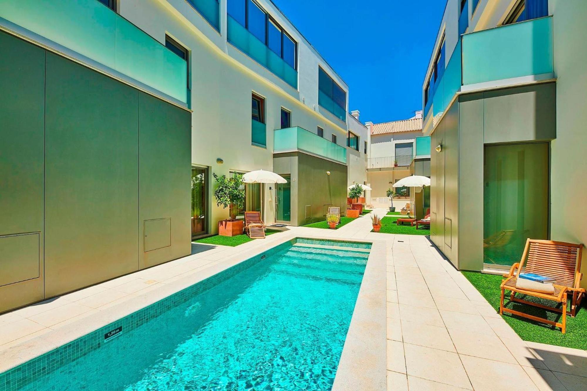 Villa Beautiful Town Centre Townhouse With Shared Pool Tavira Exterior foto
